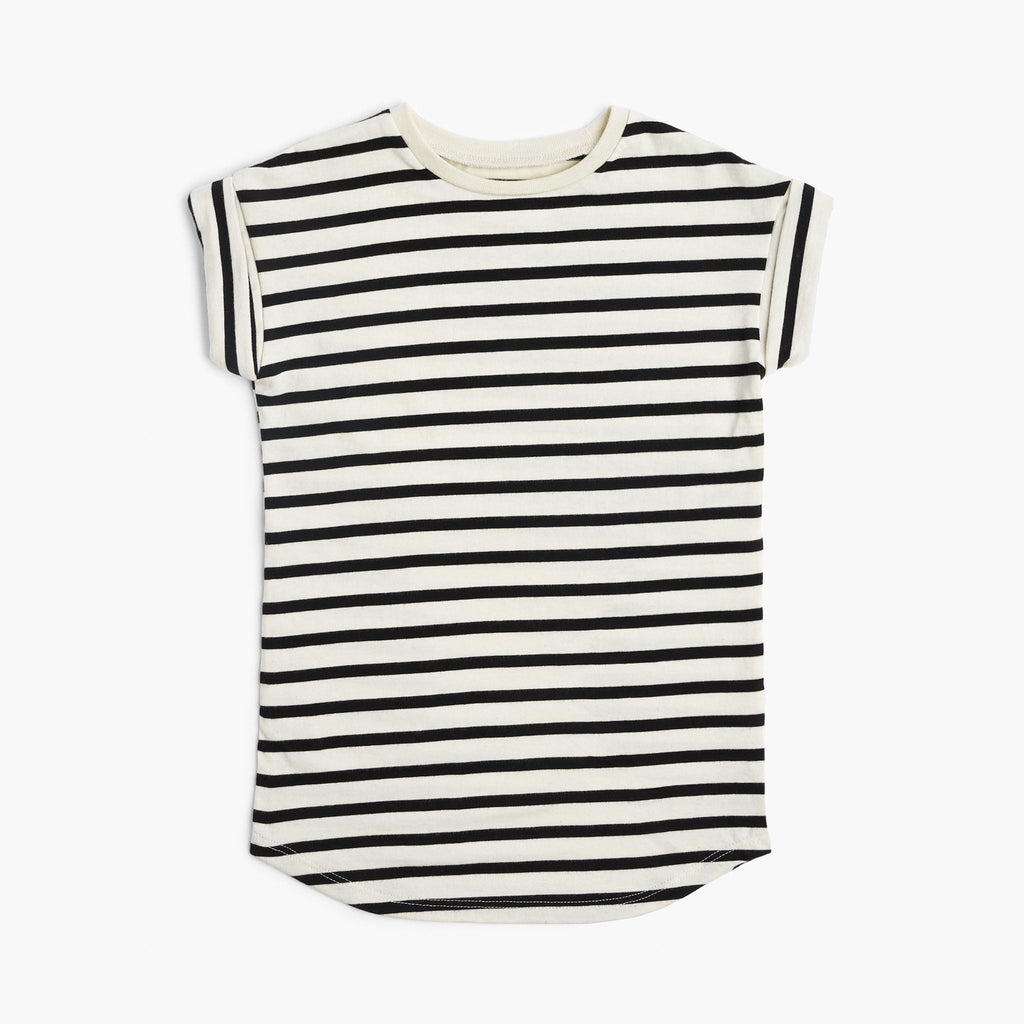 Cloud Rolled Sleeve Dress