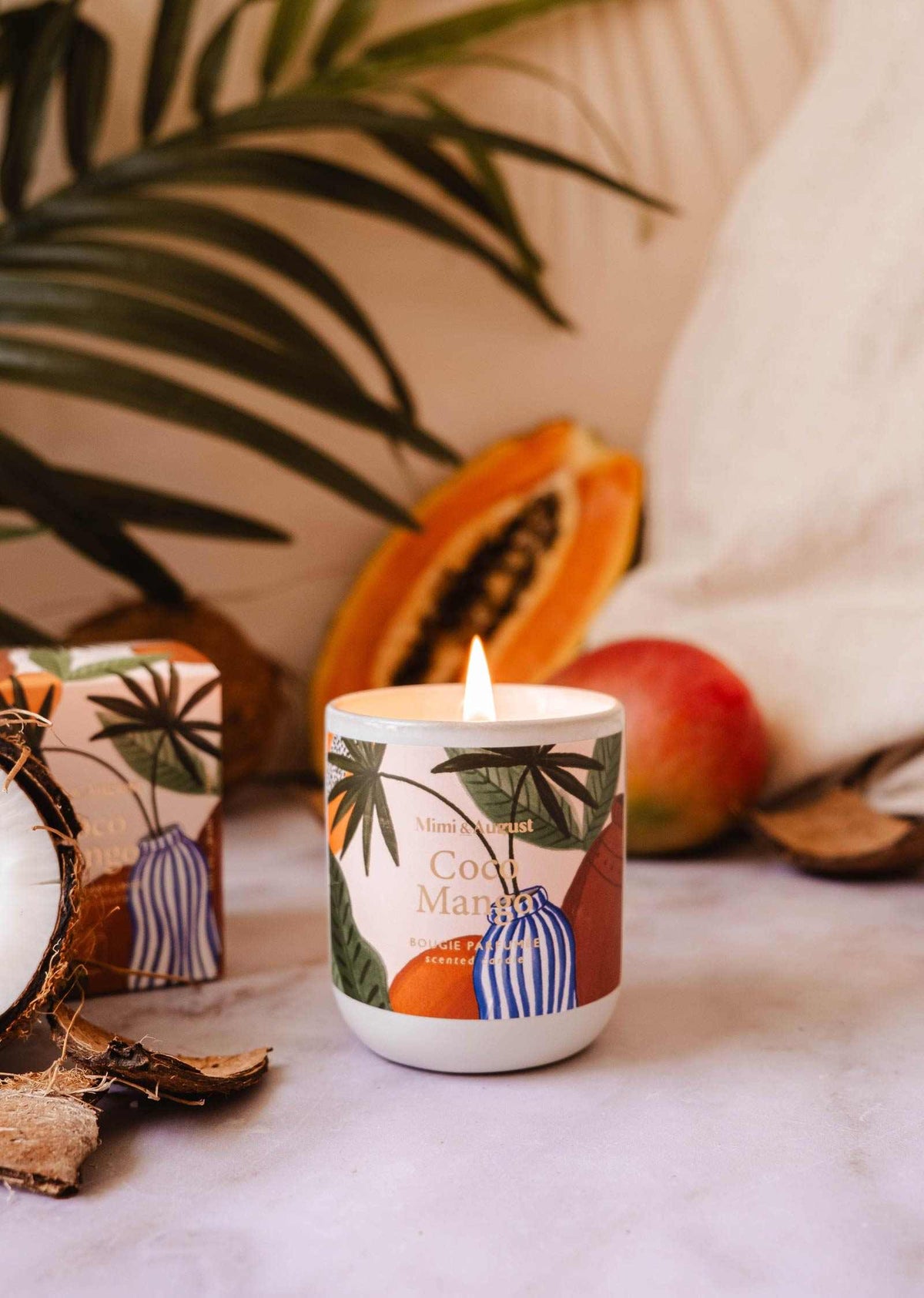 Coco Mango - Chandelle Réutilisable