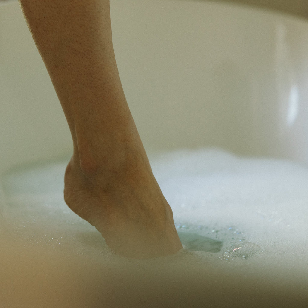 Bain moussant tactile 