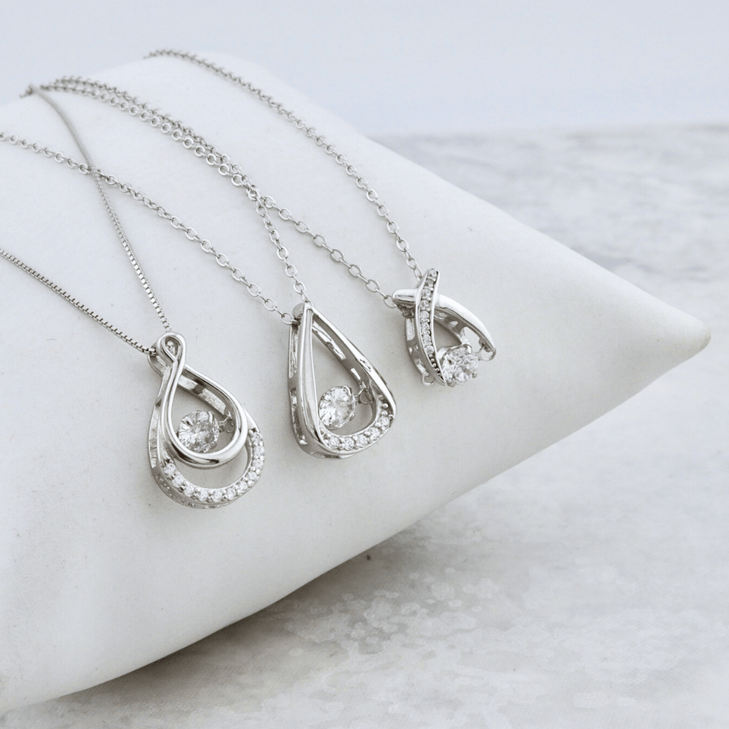 Sterling Silver Arch Necklace