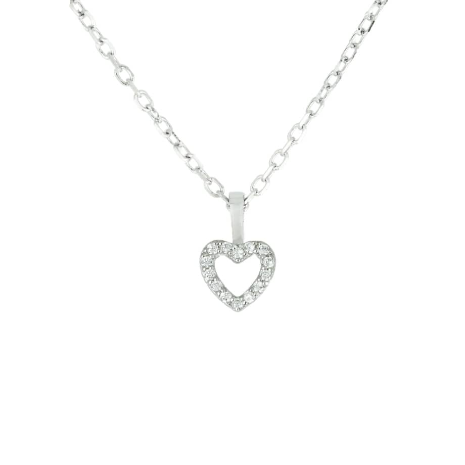 Sterling Silver Heart Necklace