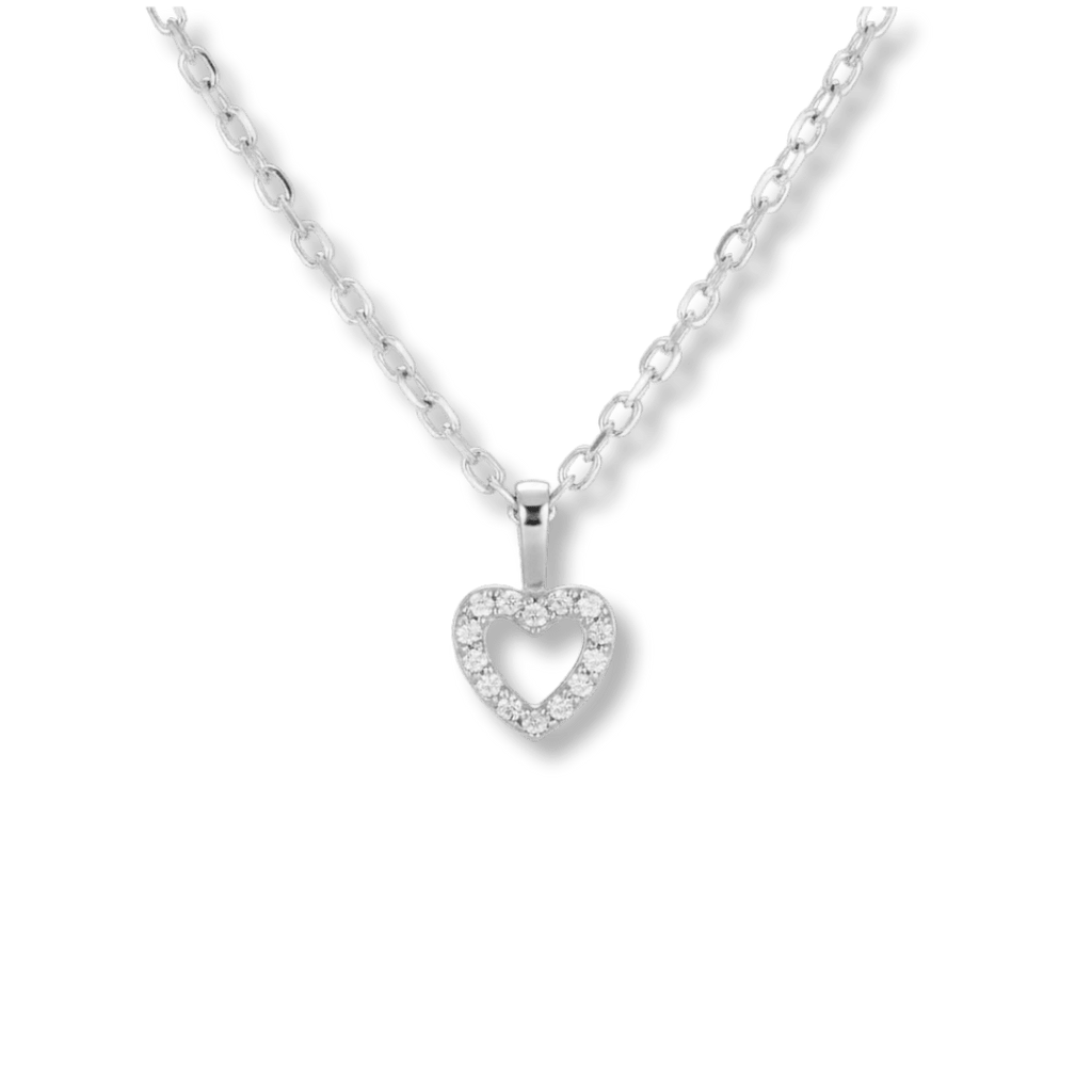Sterling Silver Heart Necklace