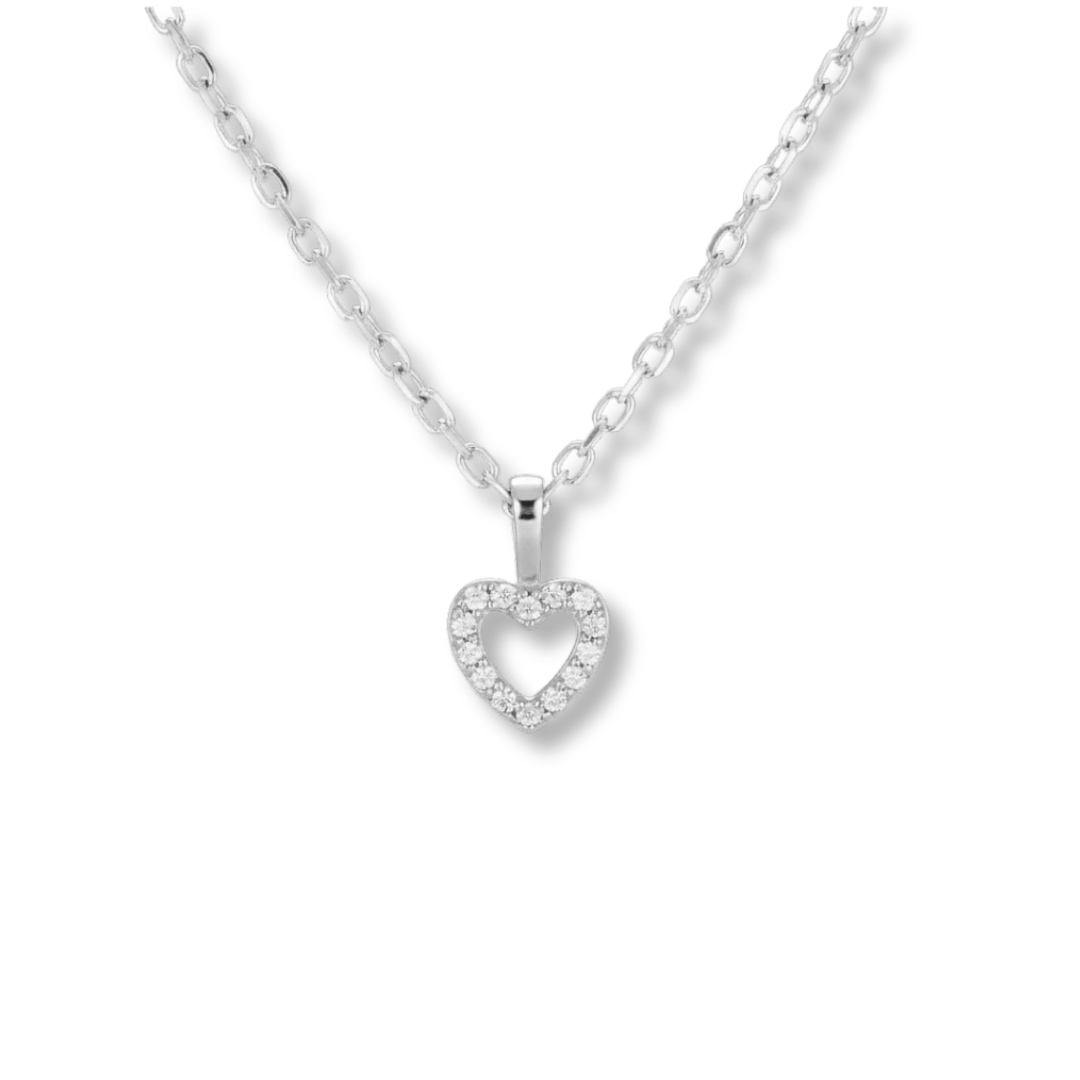 Sterling Silver Heart Necklace