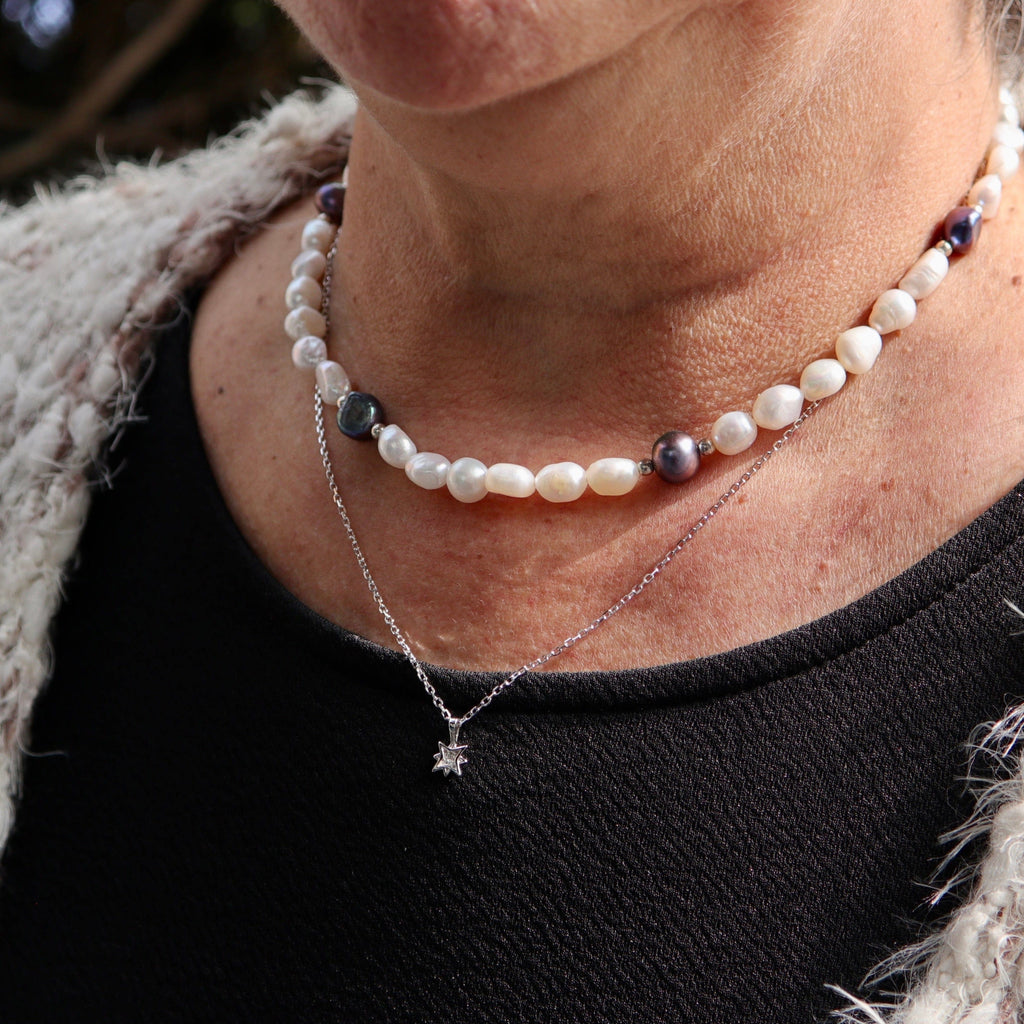 Sterling Silver North Star Necklace