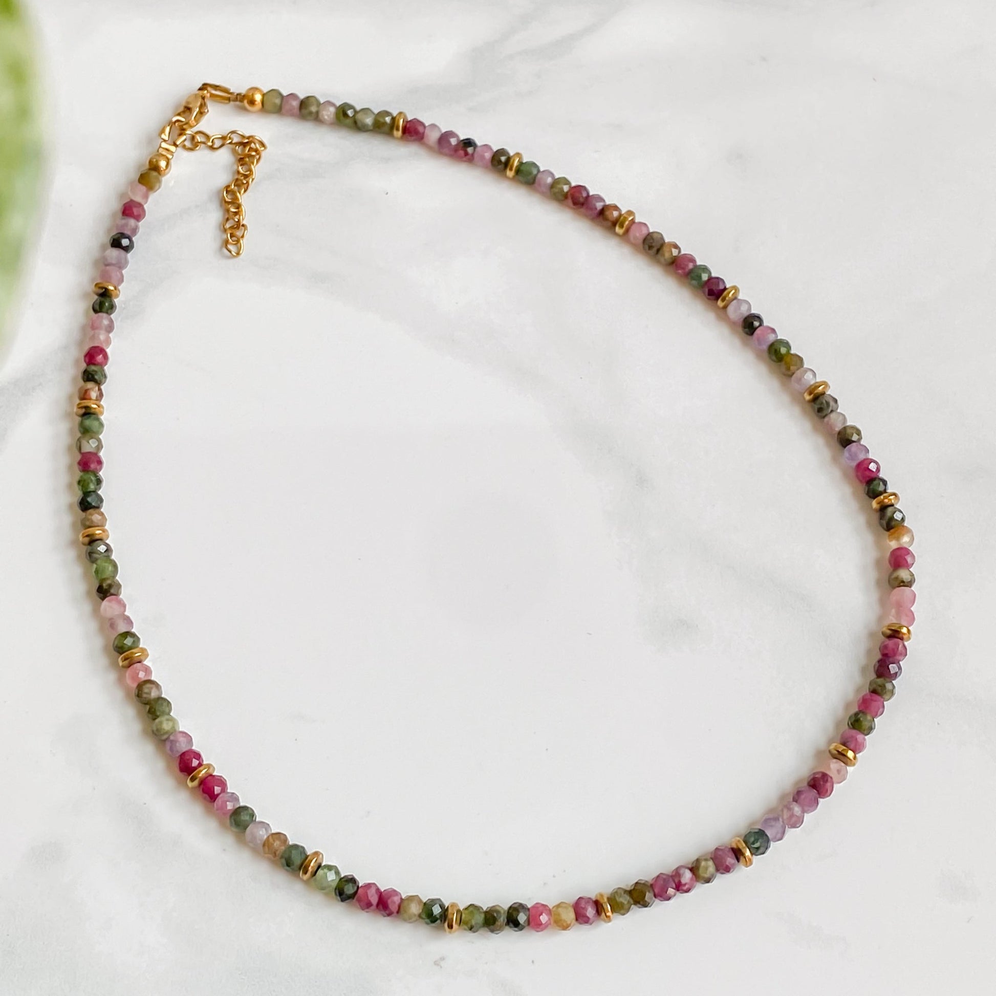 Collier en tourmaline et hématite | IRIS