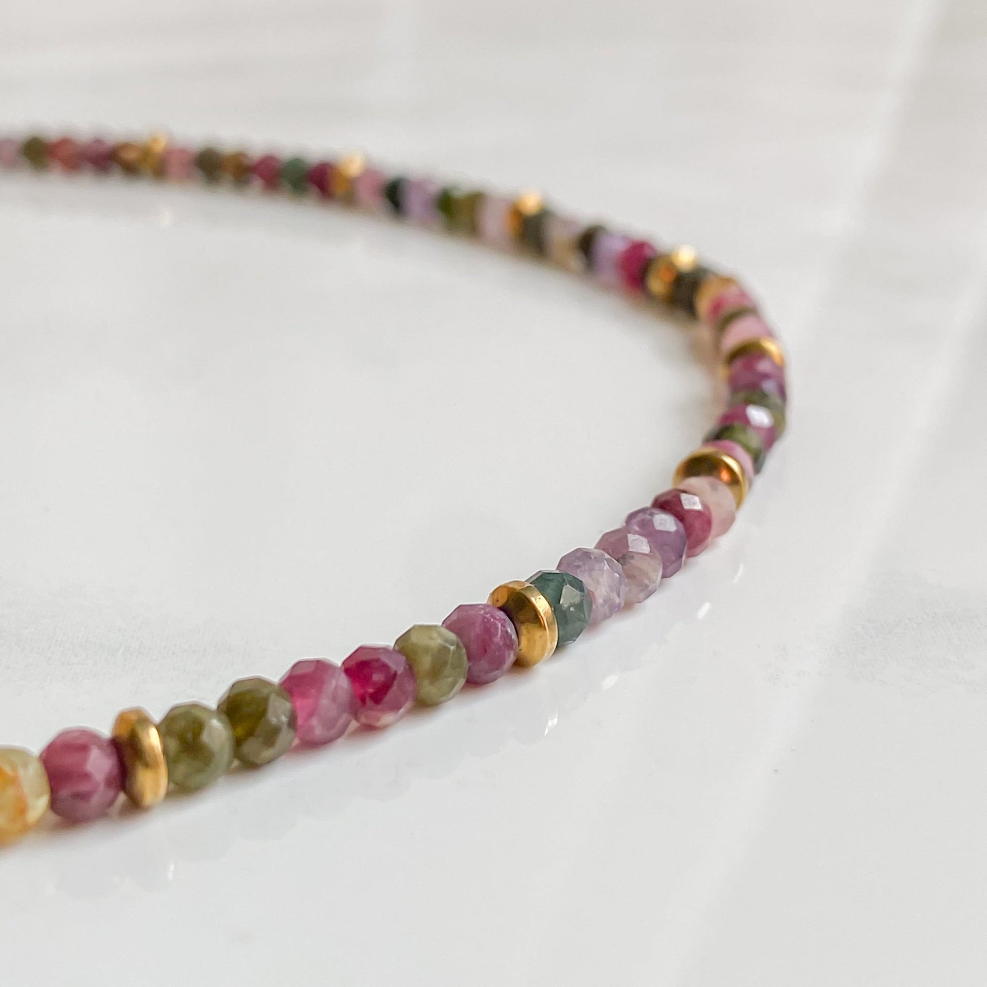 Collier en tourmaline et hématite | IRIS