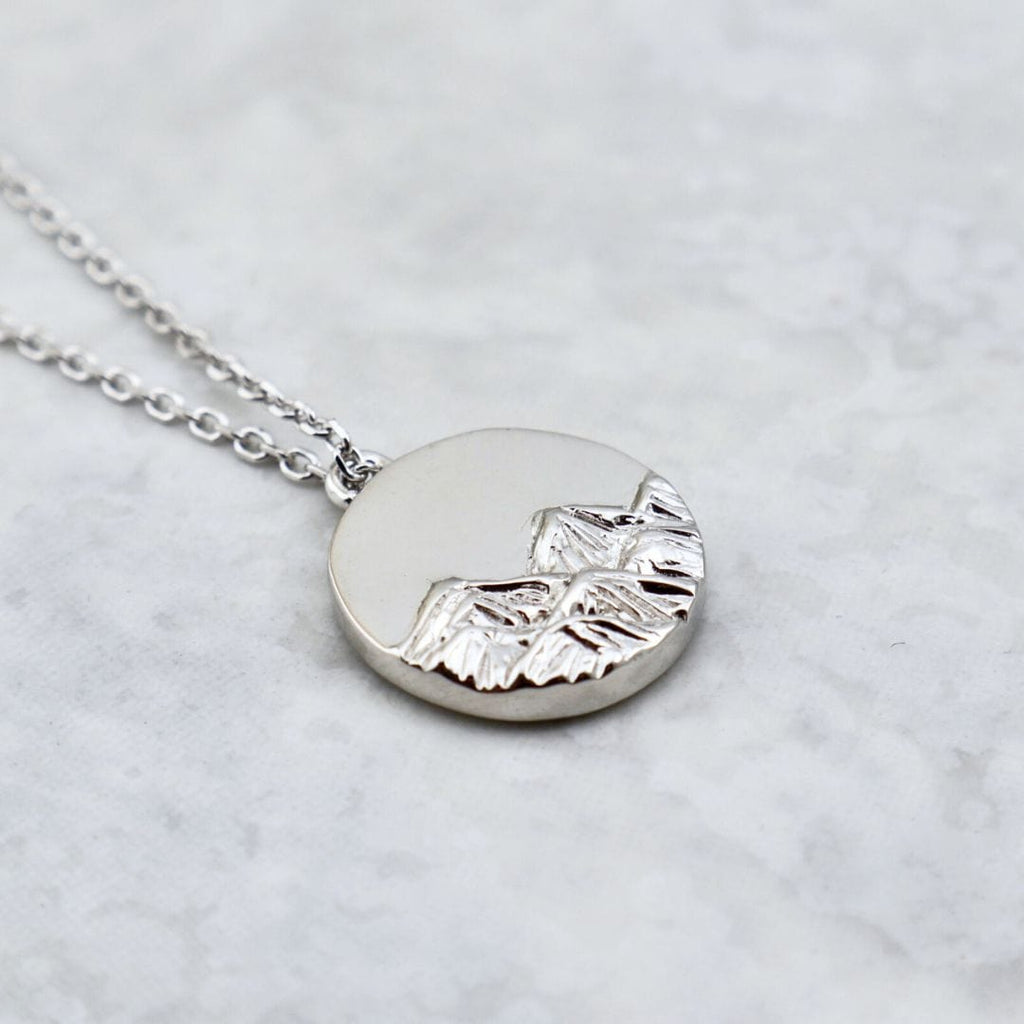 Canadian Rocky Mountains Sterling Silver Necklace