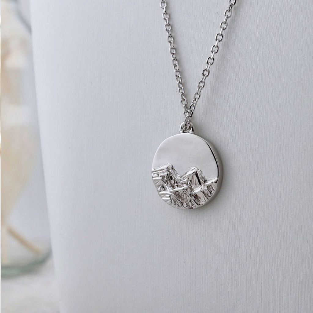 Canadian Rocky Mountains Sterling Silver Necklace