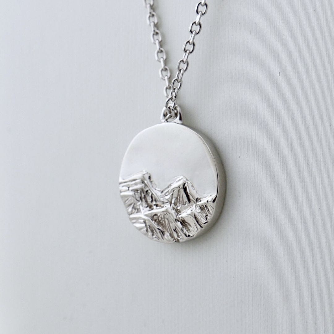 Canadian Rocky Mountains Sterling Silver Necklace