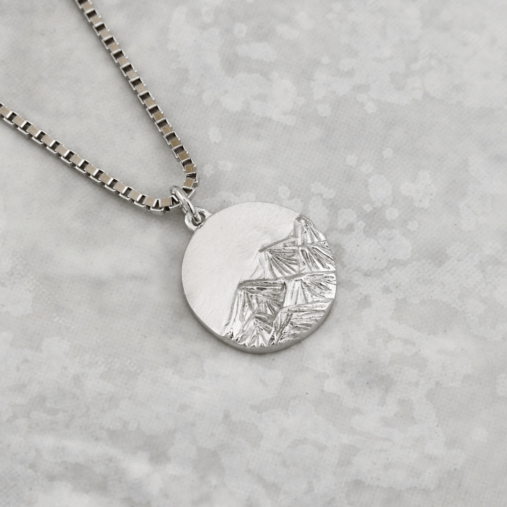 Canadian Rocky Mountains Sterling Silver Necklace