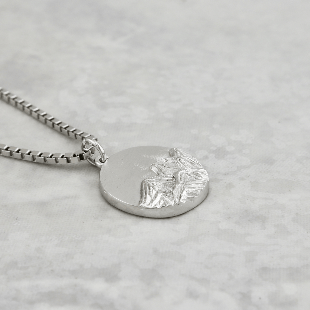 Canadian Rocky Mountains Sterling Silver Necklace