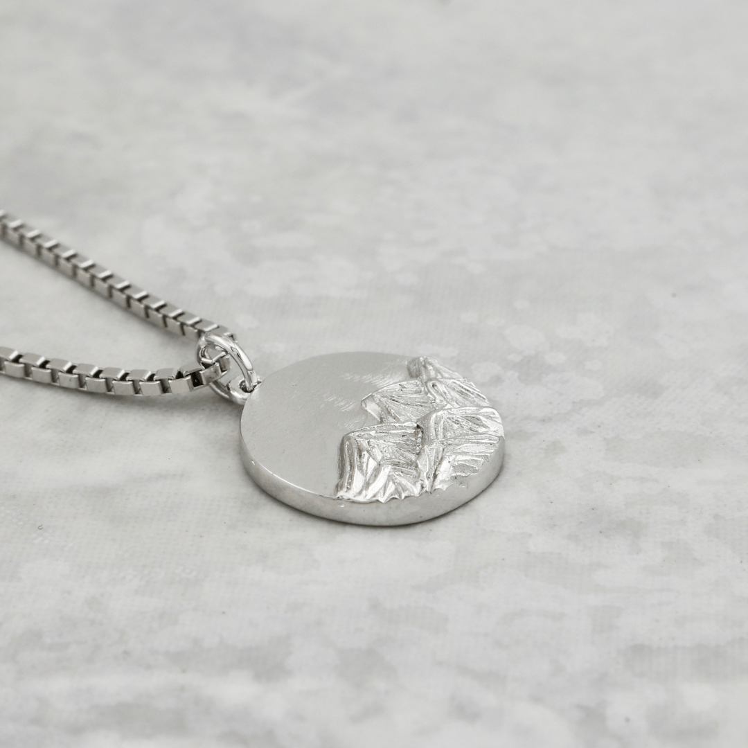 Canadian Rocky Mountains Sterling Silver Necklace