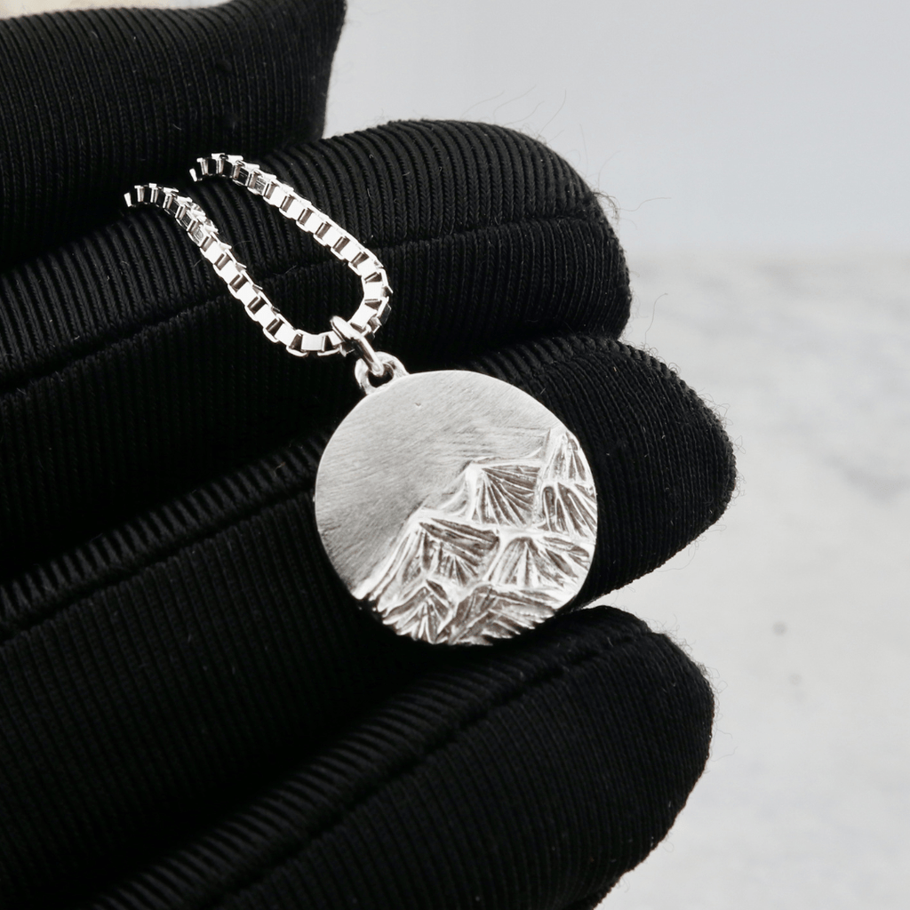 Canadian Rocky Mountains Sterling Silver Necklace