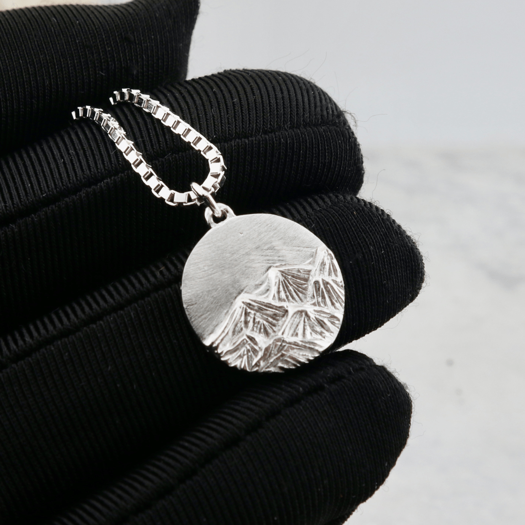 Canadian Rocky Mountains Sterling Silver Necklace