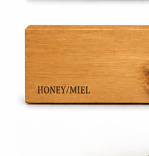 Wooden Tablet in Reclaimed Wood 2'' Thickness