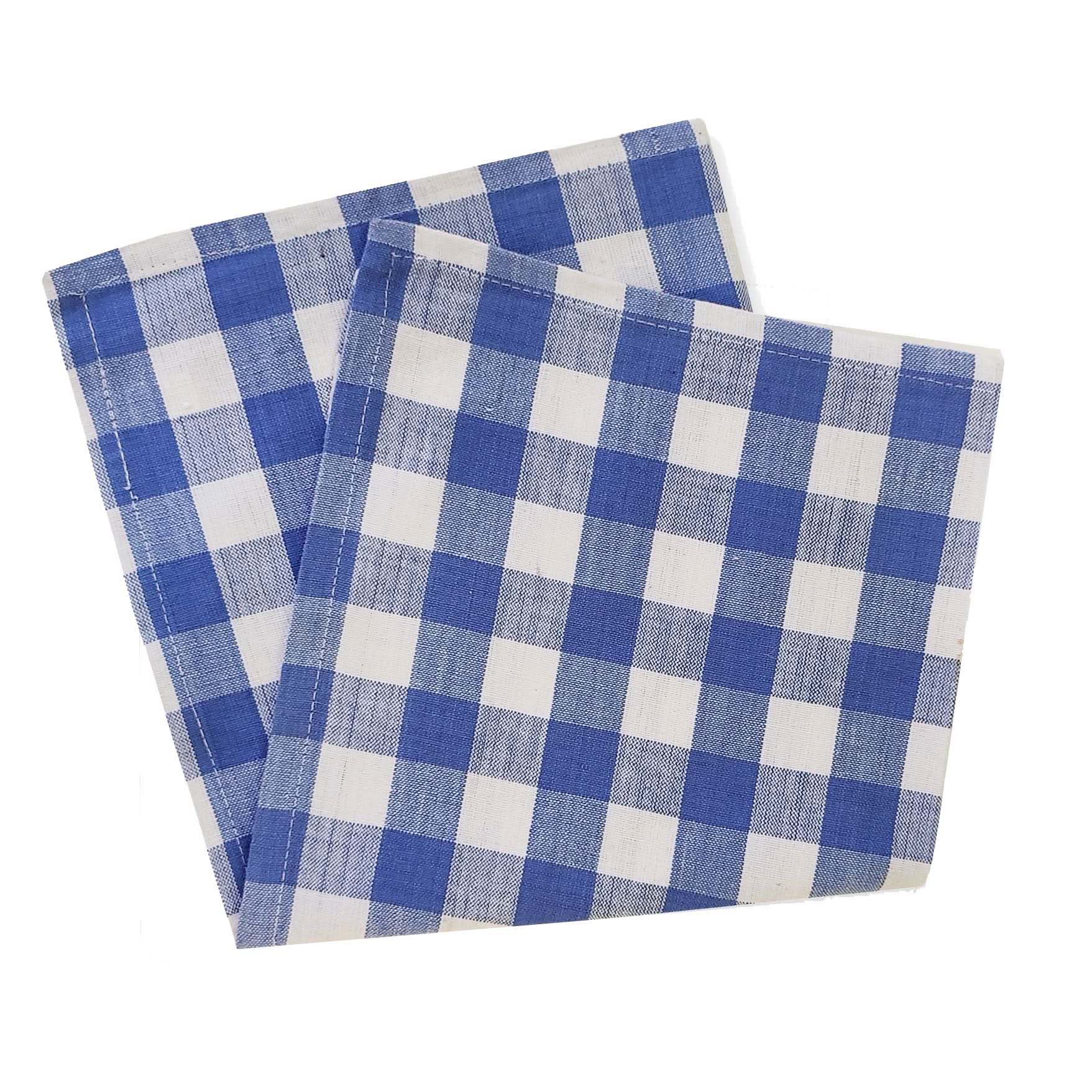 Lemon Tree Colorwave Blue Cloth Napkin - Set of 4