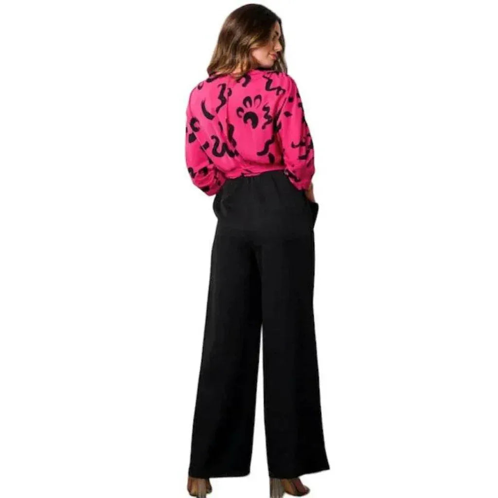 V-Neck Jumpsuit