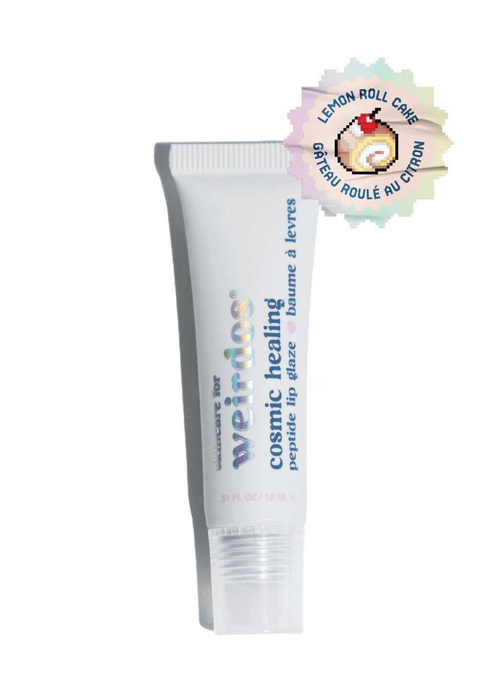gloss à lèvres aux peptides - gâteau roulé au citron