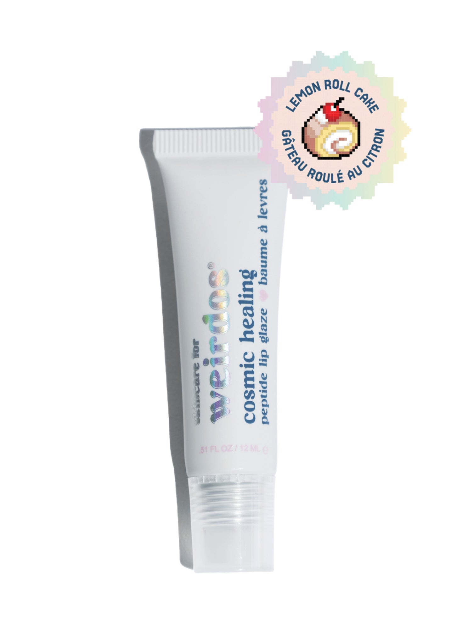 peptide lip glaze - lemon roll cake