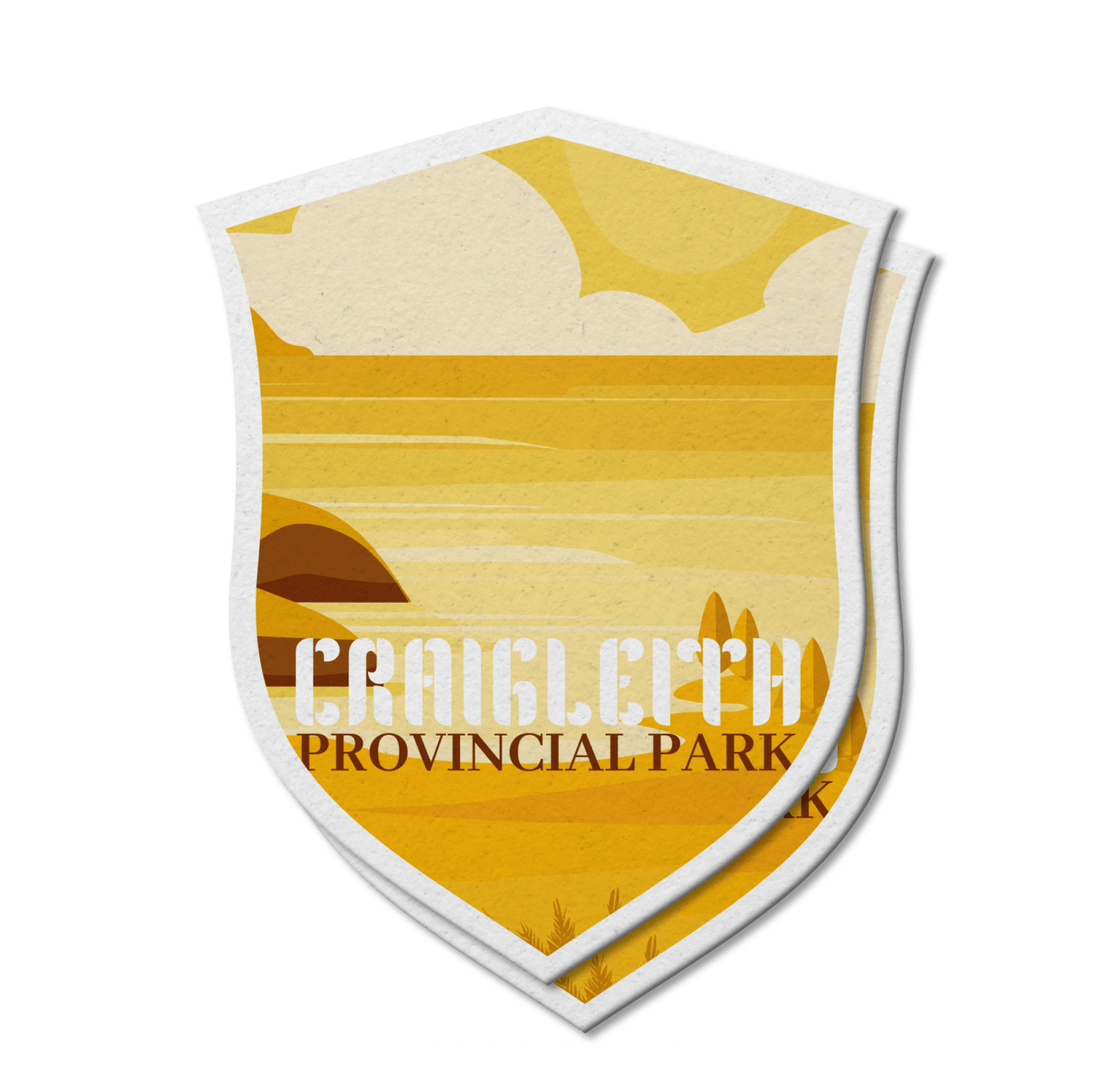 Craigleith Ontario Provincial Park Waterproof Vinyl Sticker, Canada Parks