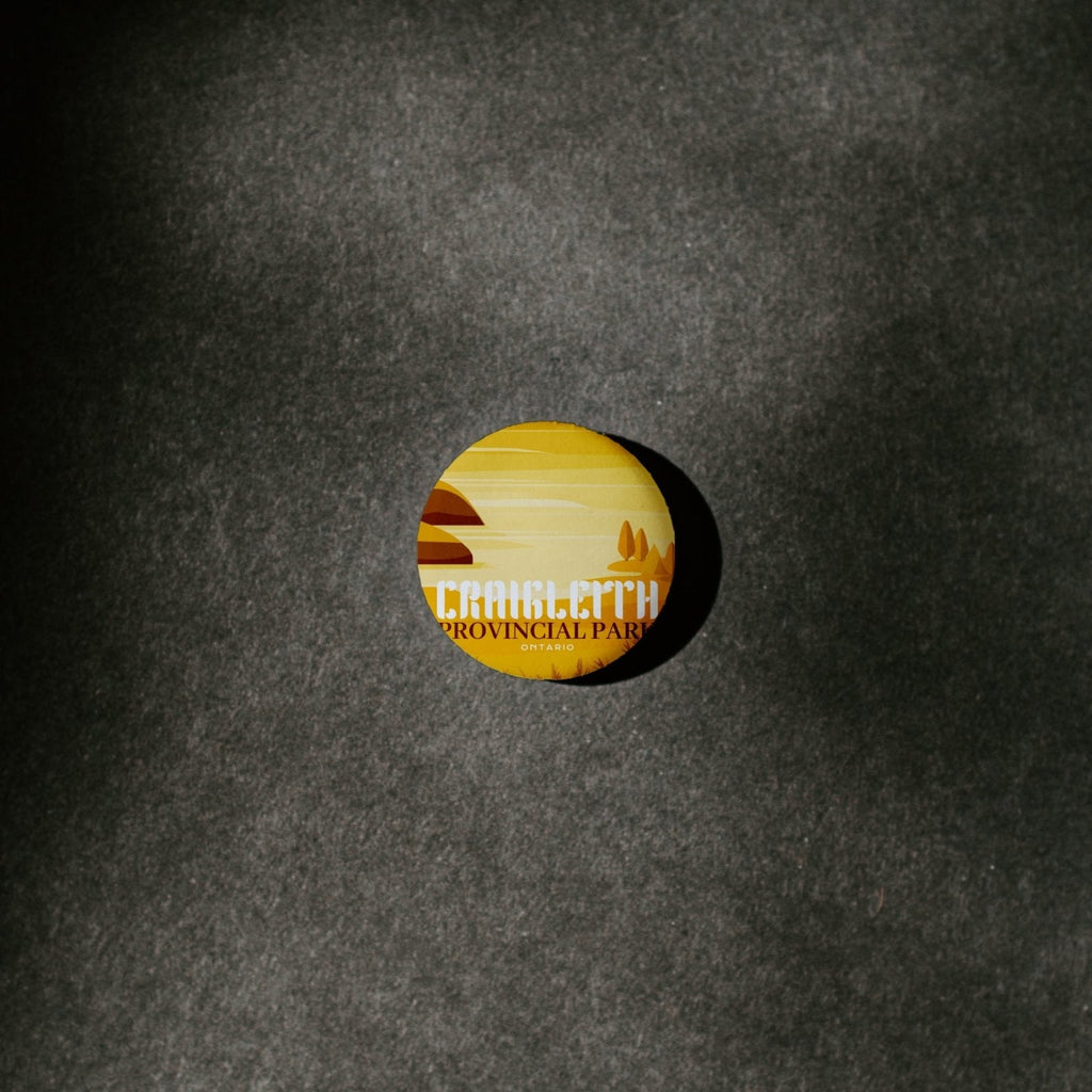 Craigleith Provincial Park of Ontario Pinback Button, Canada Parks