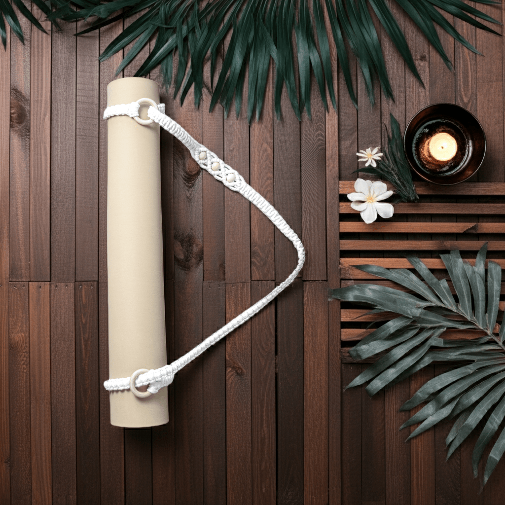 Crk Yoga Mat Carrying Strap made of Cotton • The Bead Strap
