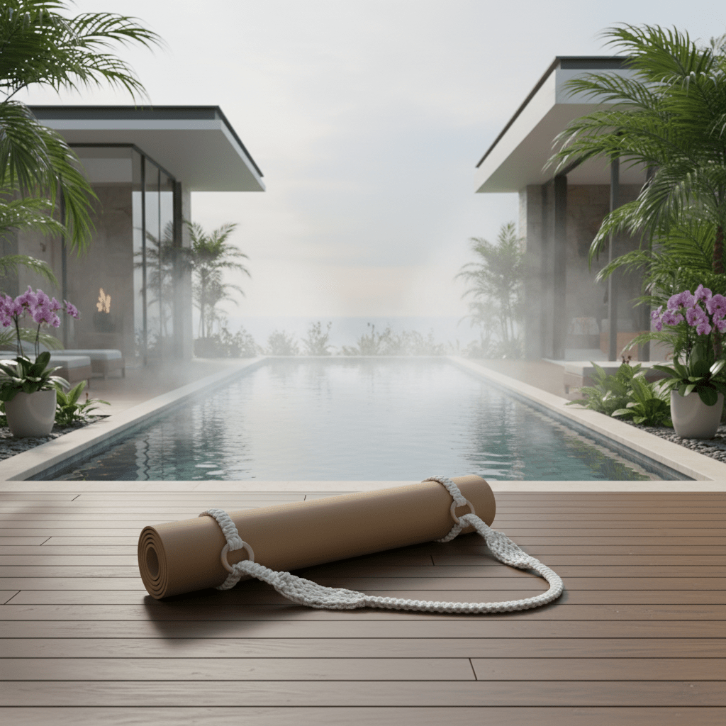 Crk Yoga Mat Carrying Strap made of Cotton • The Chic Strap