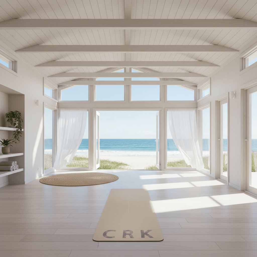 Crk Yoga Mat made of Natural Rubber, 3mm Thick • The Army Mat