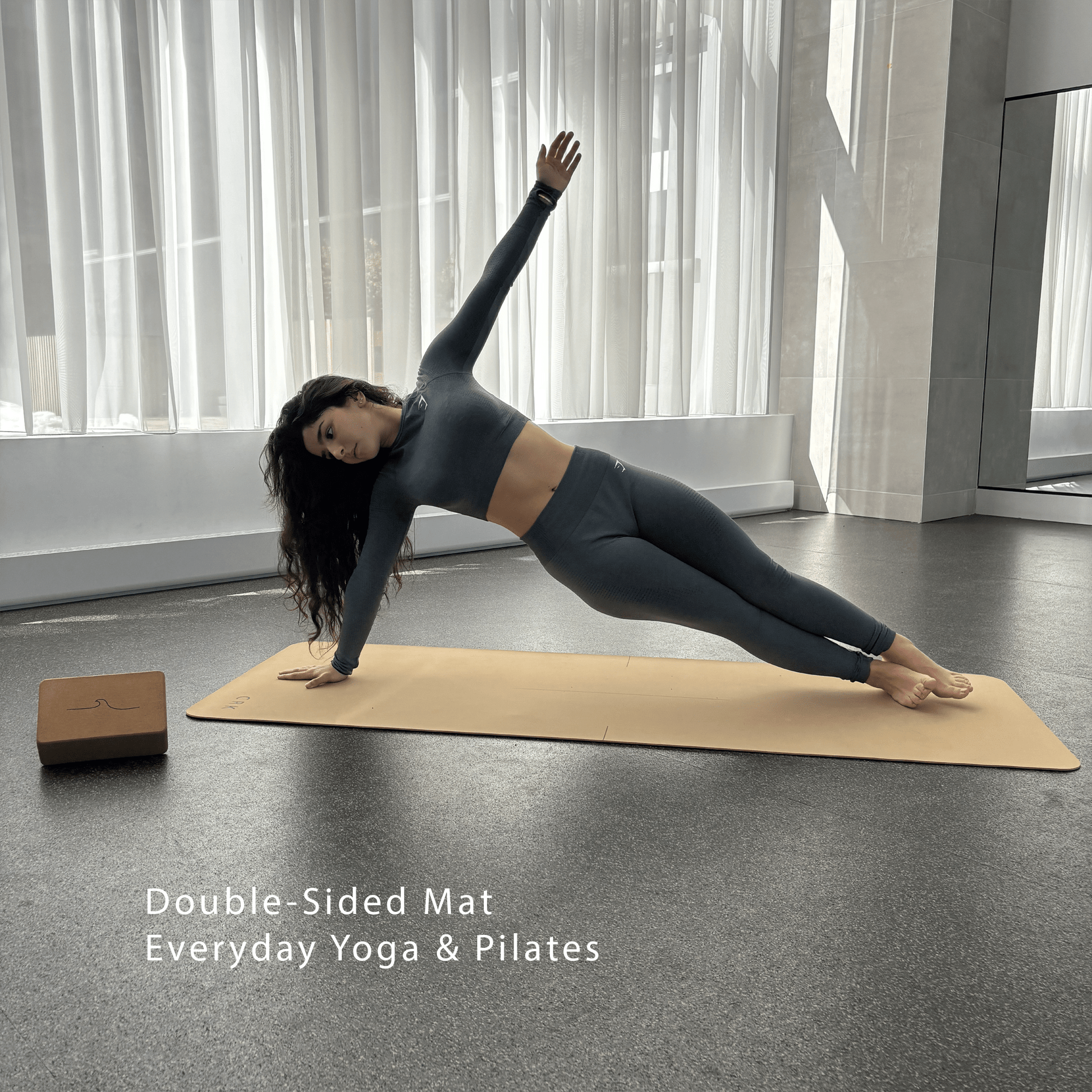 Crk Yoga Mat made of Natural Rubber, 3mm Thick • The Classic Mat