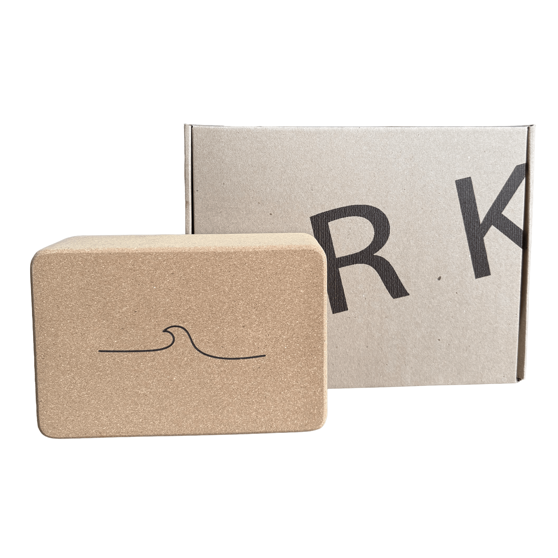 Crk's 3" Yoga Blocks Made of Organic Cork • Sun & Wave