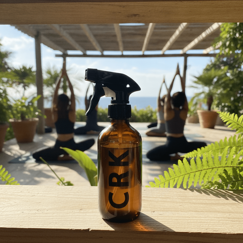 Crk's Organic Magic Spray • Powerful Yoga Mat Stain Removing Spray 🍃 Forest Scent