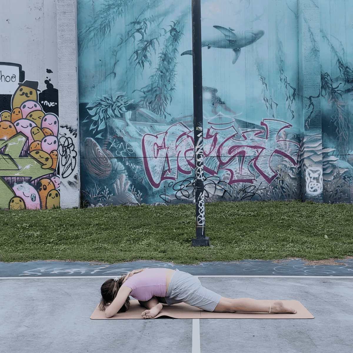 Crk's Organic Cork Yoga Mat with Natural Rubber, 4mm Thick • The Standard Mat Begin Yoga