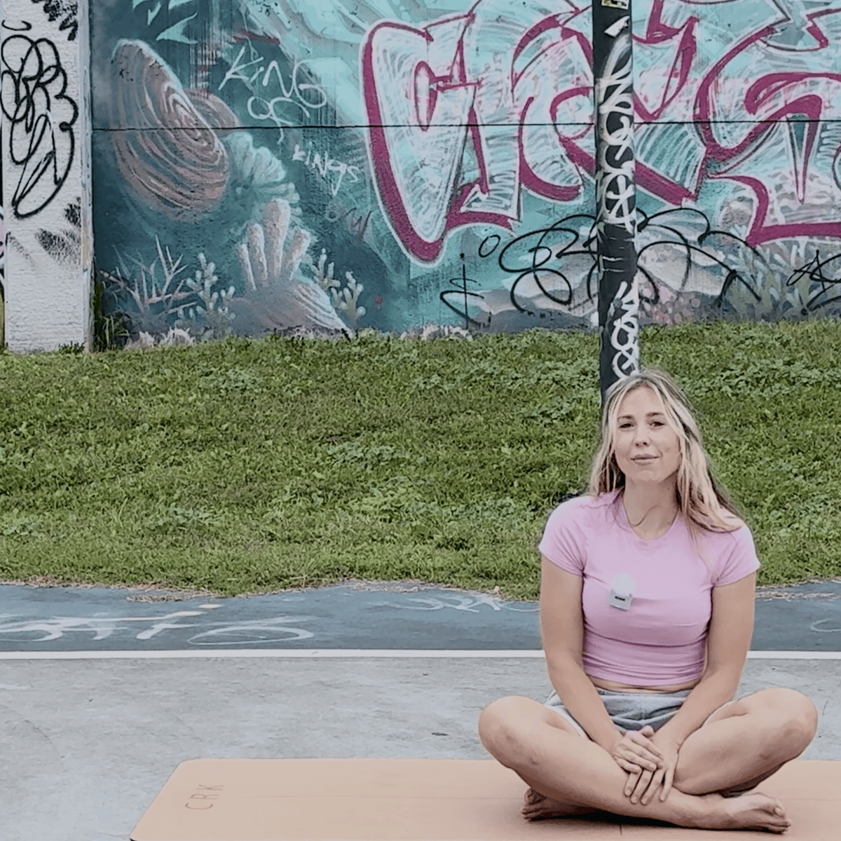 Crk's Organic Cork Yoga Mat with Natural Rubber, 4mm Thick • The Standard Mat Begin Yoga