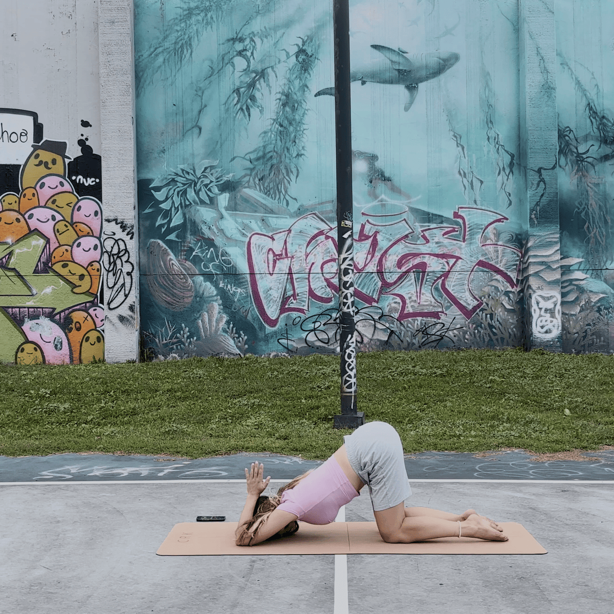 Crk's Organic Cork Yoga Mat with Natural Rubber, 4mm Thick • The Standard Mat Begin Yoga