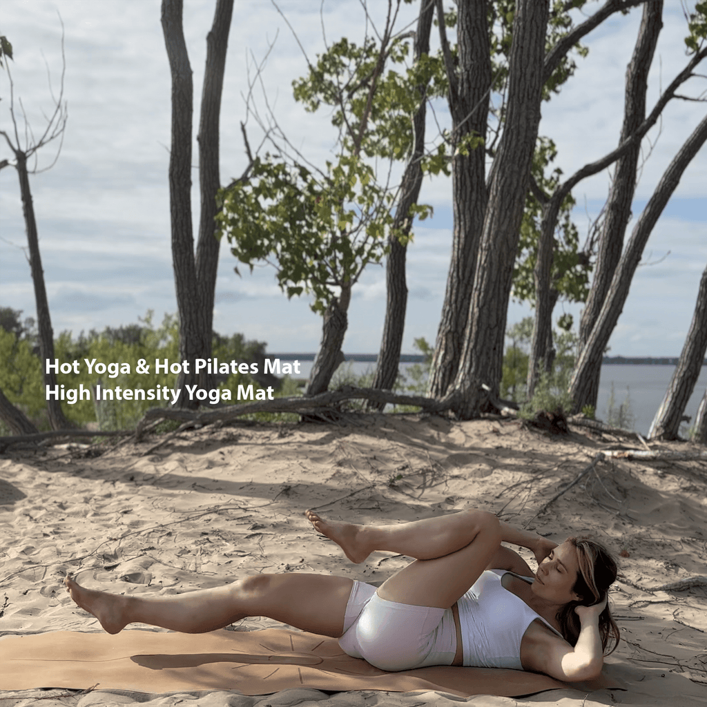 Crk's Organic Cork Yoga Mat with Recycled Natural Rubber, 4mm Thick • The Sun Mat
