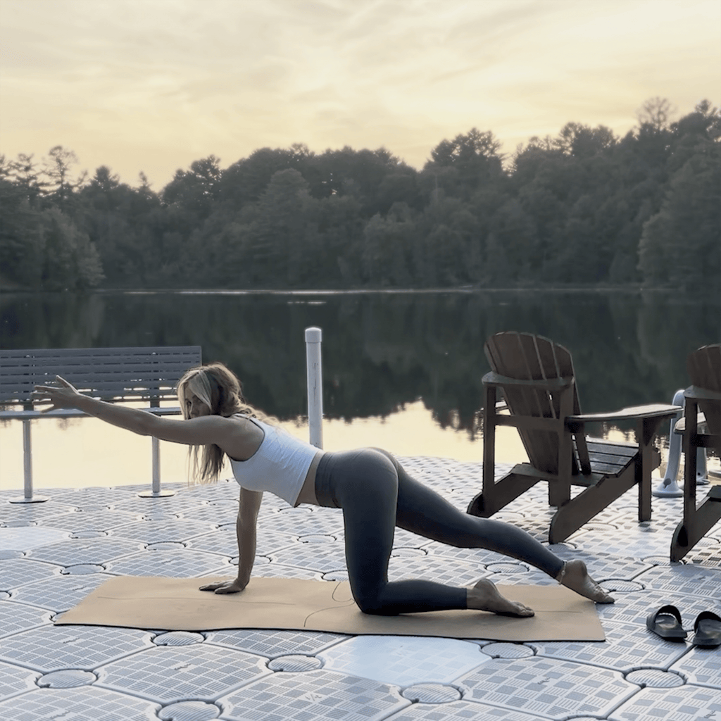 Crk's Organic Cork Yoga Mat with Recycled Natural Rubber, 4mm Thick • The Wave Mat