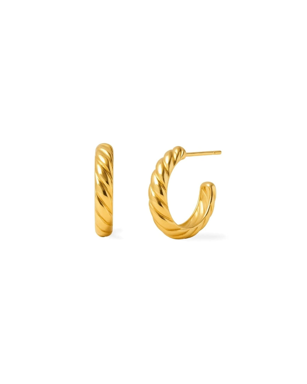 Boucles d'oreilles croissant