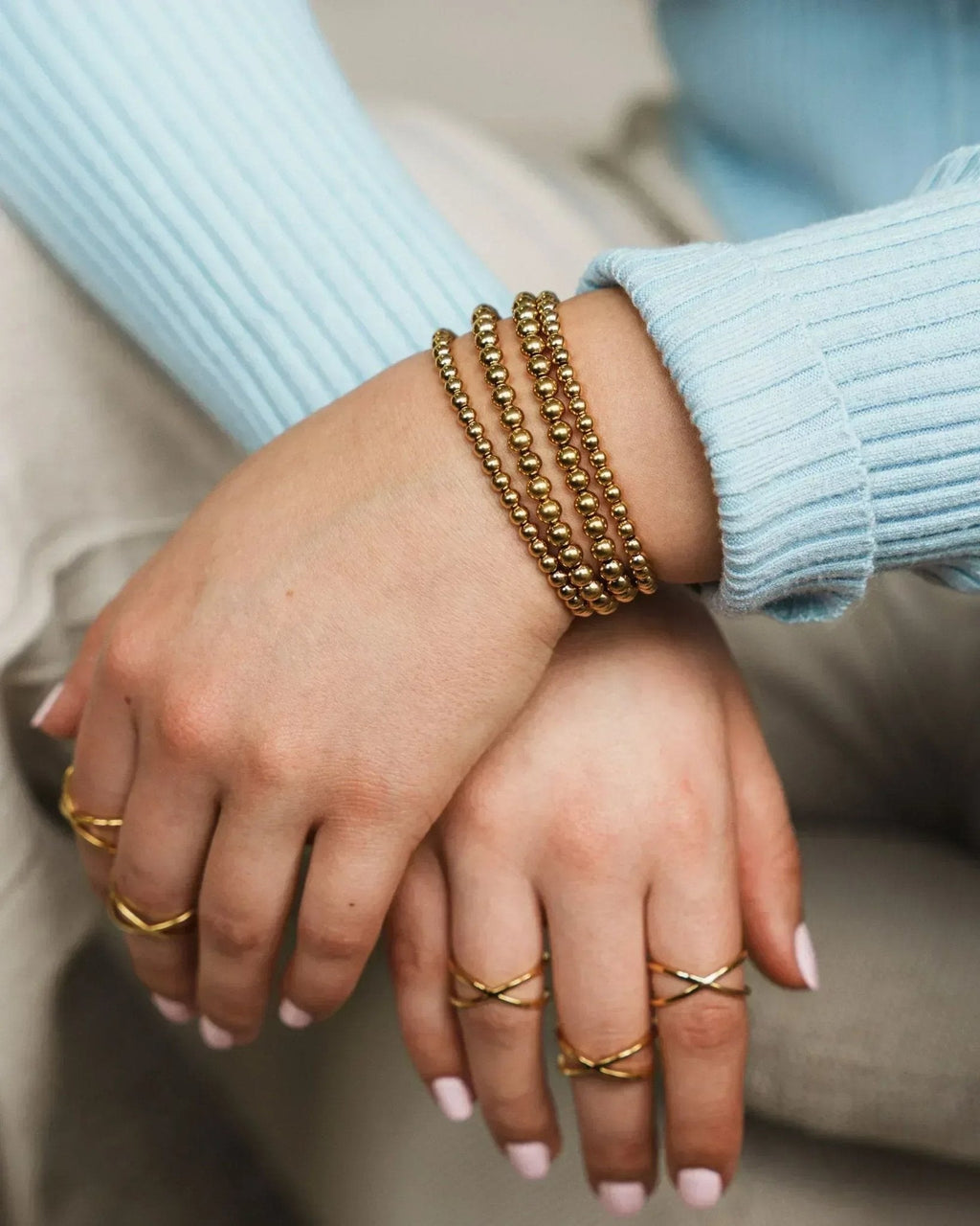 Bracelet de perles européennes