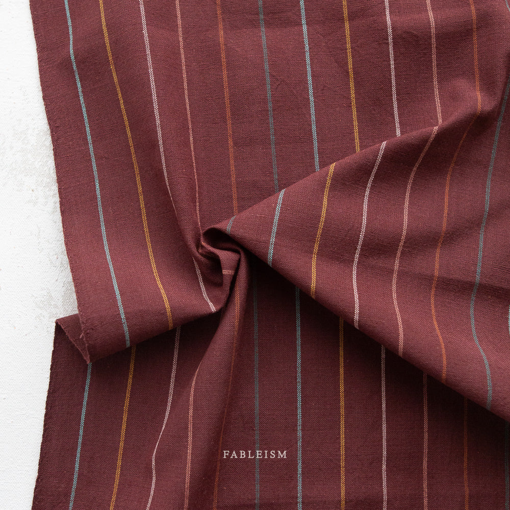 Fableism Canyon Springs - Skinny Stripe in Dusk, 1/4 yard