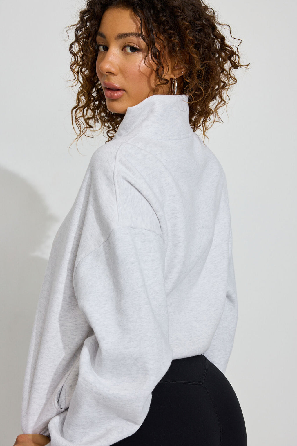Sweat-shirt UltraFleece demi-zip