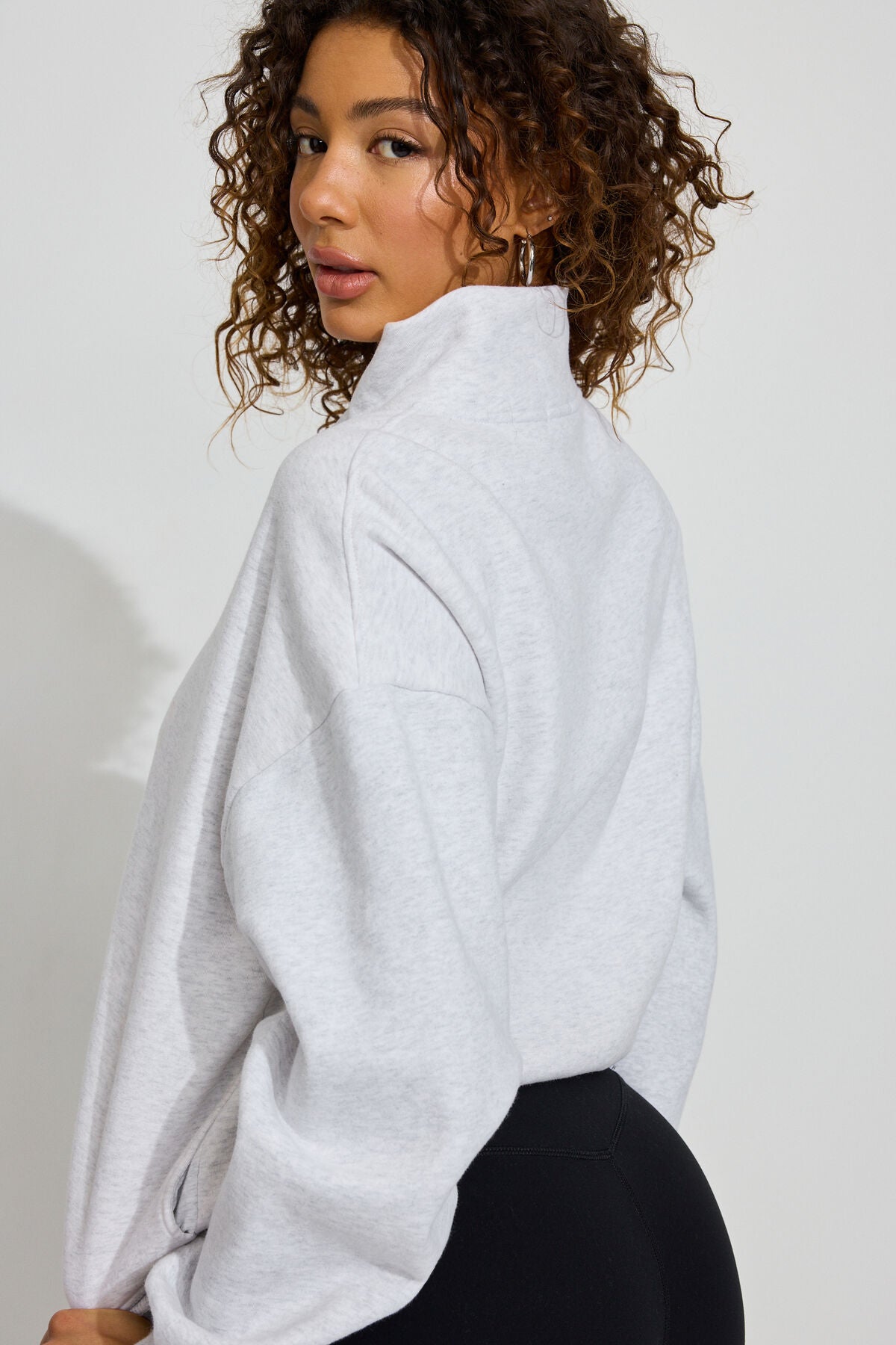Sweat-shirt UltraFleece demi-zip