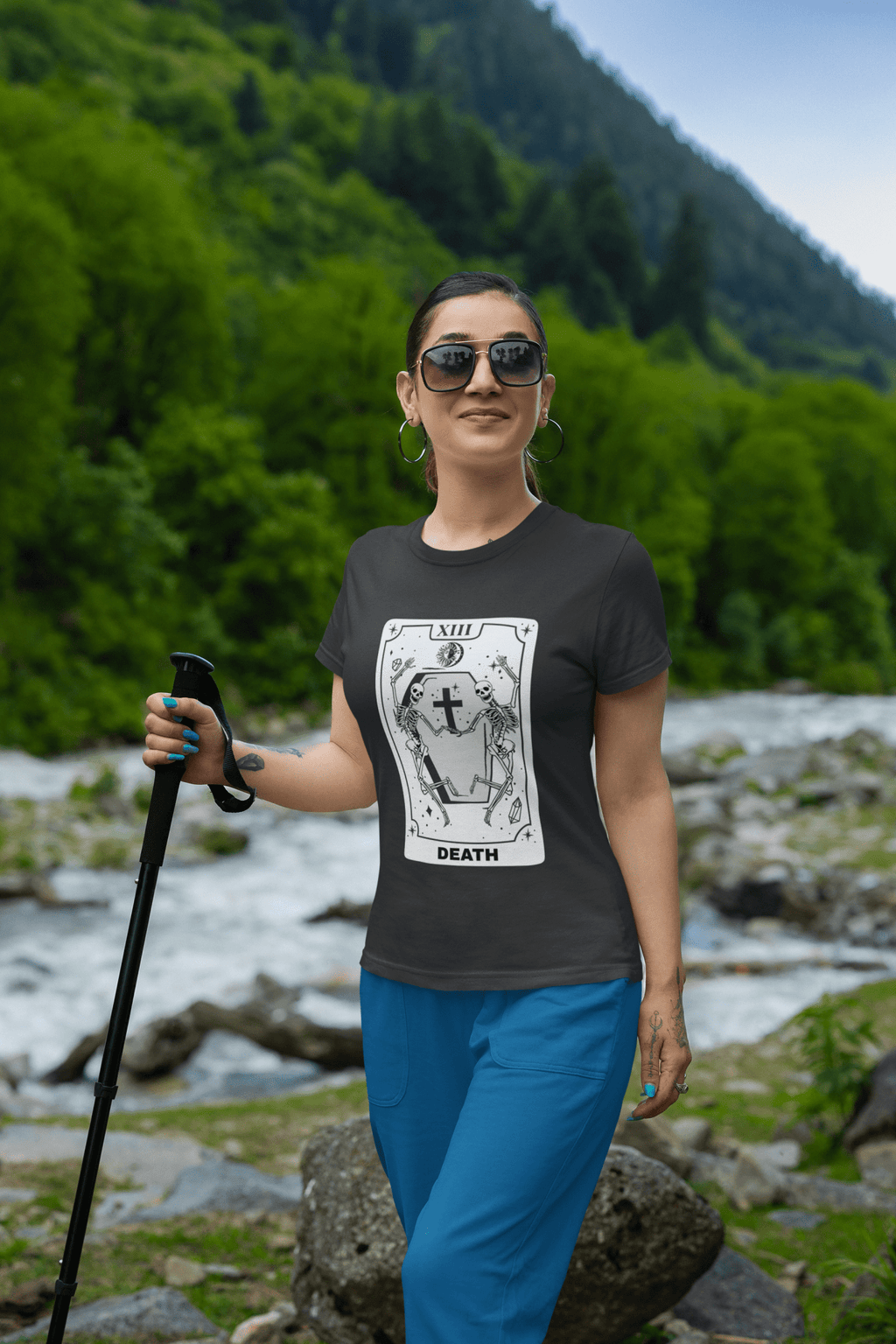 T-shirt en coton pour femme Cycles of Change