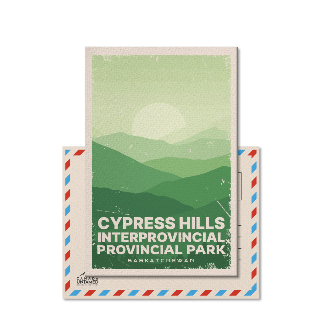 Cypress Hills Saskatchewan Provincial Park Postcard, Canada Parks