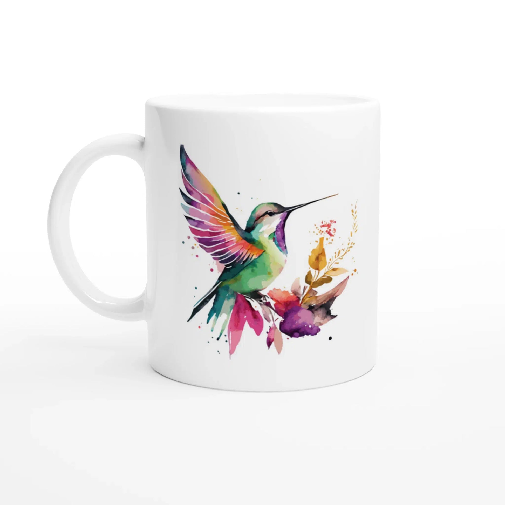 Tasse aquarelle colibri