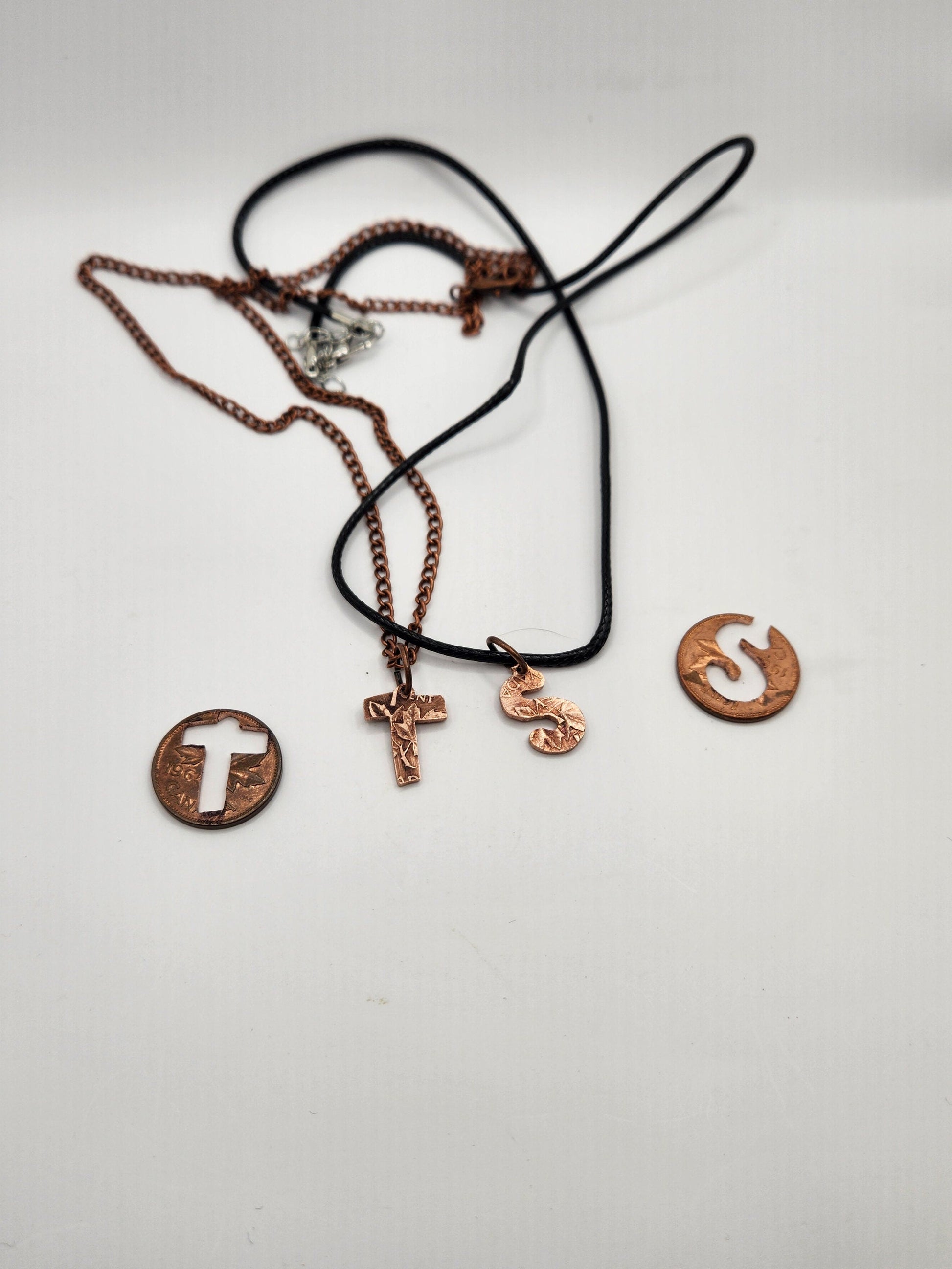 Monogram Maple Necklace
