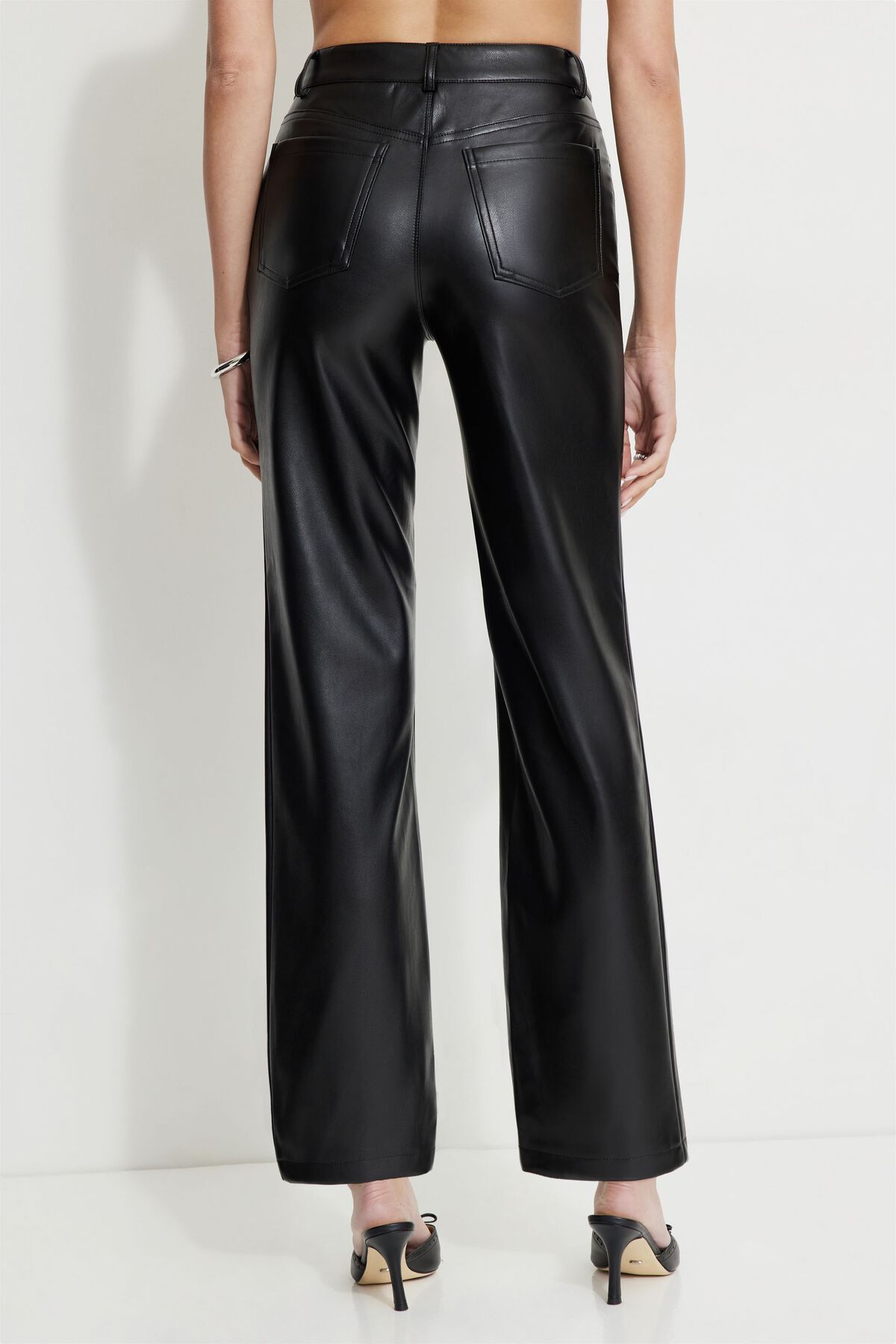 Justina Faux Leather Pants