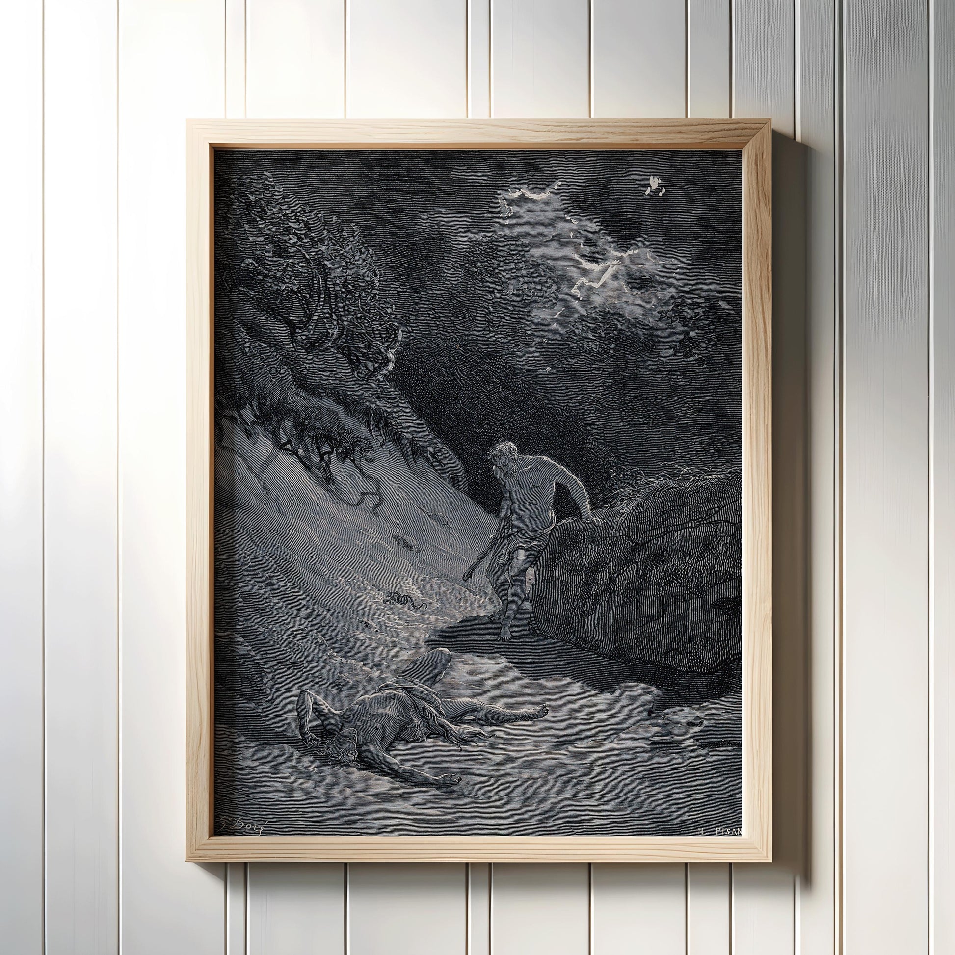 Ensemble d'affiches murales Visions obscures : Illustrations spirituelles mythiques
