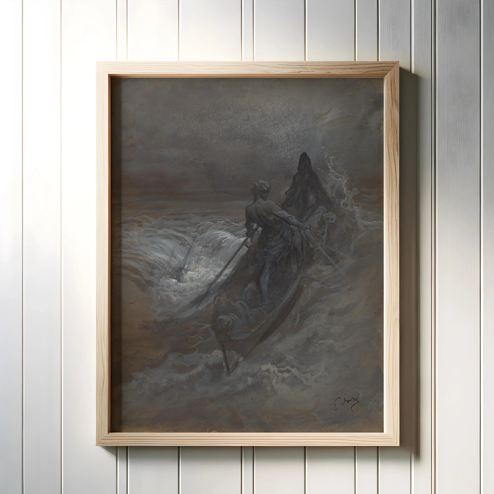 Ensemble d'affiches murales Visions obscures : Illustrations spirituelles mythiques