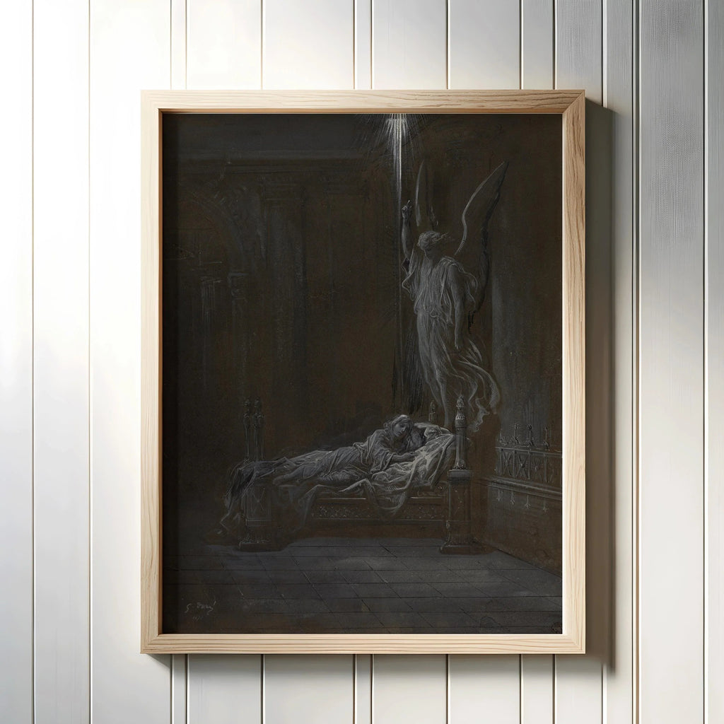 Ensemble d'affiches murales Visions obscures : Illustrations spirituelles mythiques