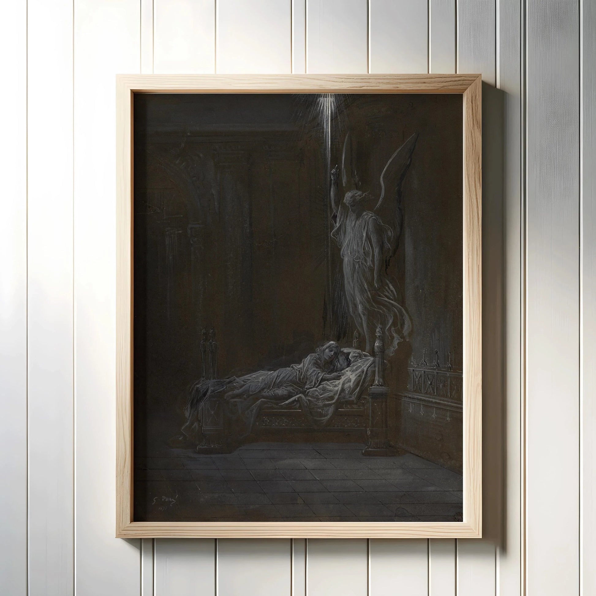 Ensemble d'affiches murales Visions obscures : Illustrations spirituelles mythiques